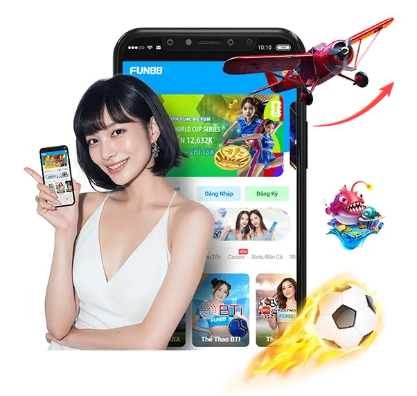 Dịch vụ ứng dụng Fun88 trên thiết bị di động